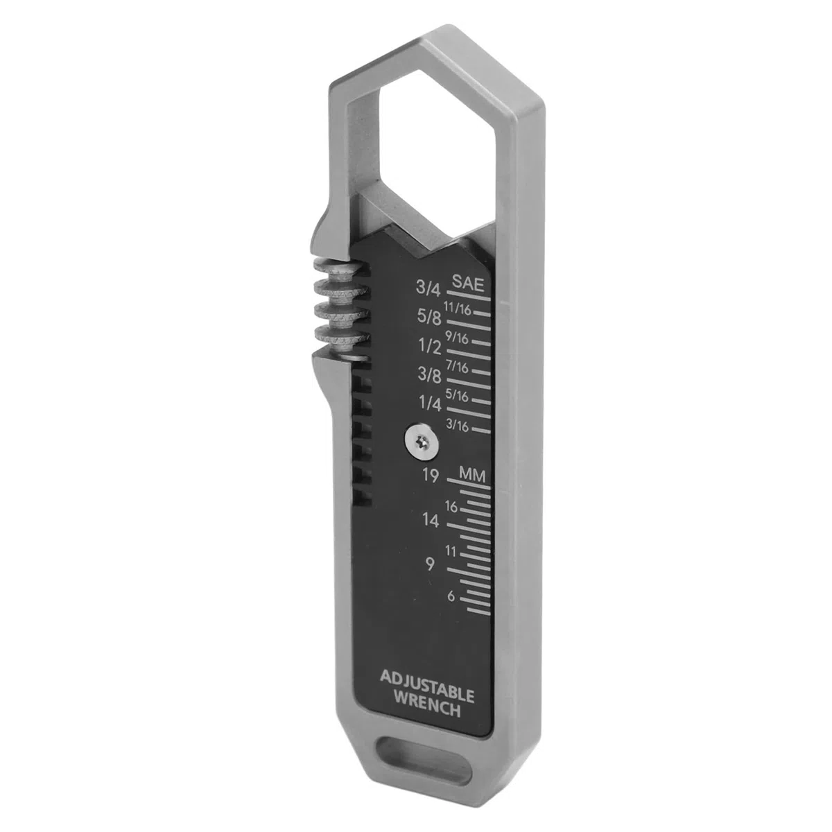 YWBL-WH EDC Treer Réglable Small Multitool Wrench Nail Epuller Keychain Tool for Woodworking Garage