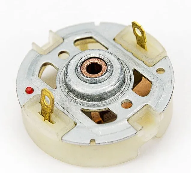 Porte-Balais Moteur RS550 (avec Balais Carbone) - Rechange pour Perceuse Visseuse Électrique 12V-18V B - Métal Durable
