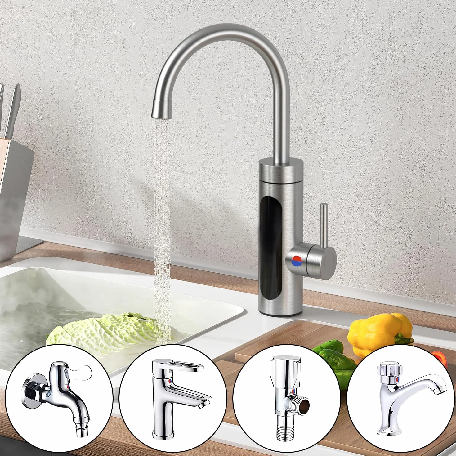 Cartouche Céramique Mitigeur 35mm Cartouche de Rechange en Ceramique Adapté au Robinet de Cuisine Robinet de Douche et au Robinet de Lavabo
