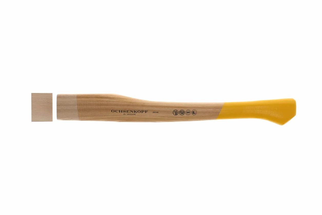 OCHSENKOPF Manche de rechange pour hachette Spalt, Manche en bois de frêne, 500 mm, 370 g, Droit, Outil forestier, OX E-84 E-0500