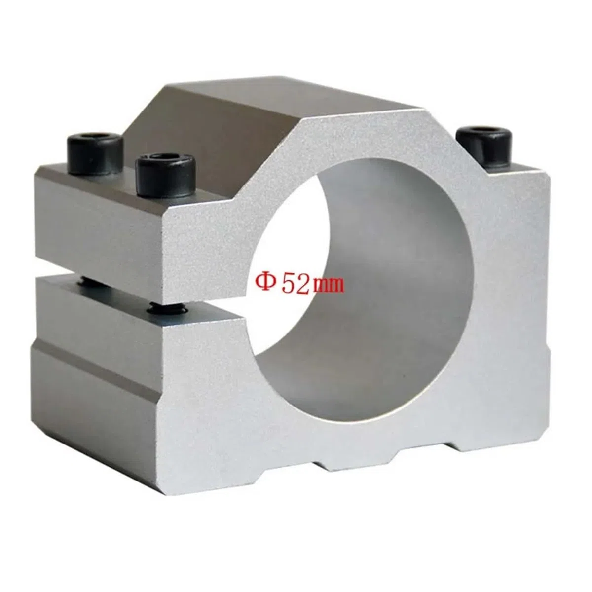 Support de montage for moteur à broche CC, trou de 40 mm/42 mm/45 mm/48 mm/52 mm/65 mm(Hole 52mm)