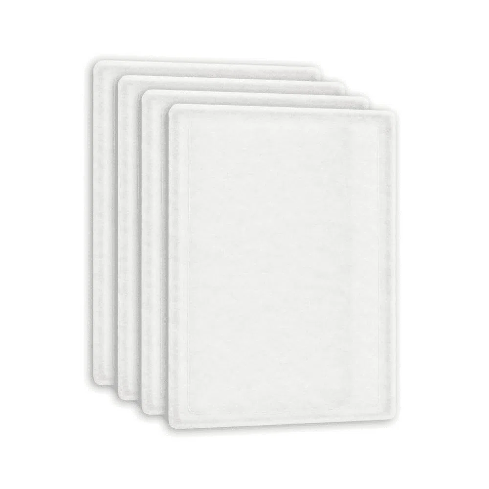 TOP FILTRE - Lot de 4 Filtres G4 Compatibles VMC Double Flux SAUTER Gorner, Medven et ATLANTIC Primocosy/Primocosy HR – Dimensions 255 x 191 x 6 mm