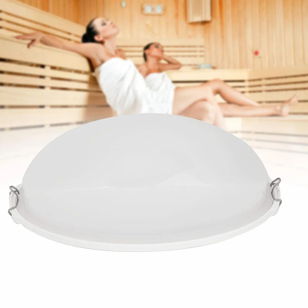 Lampe de Sauna Anti-buée, Lampe Antidéflagrante pour Sauna, Résistant aux Hautes Températures, Lampe Antibrouillard pour Salle de Bain et Saunas