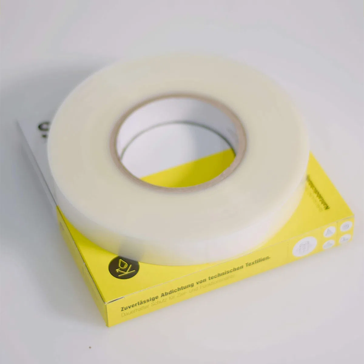 Bande d'étanchéité extra forte Épaisseur : 0,20 mm Transparent Seam Sealing Tape : peut être utilisé pour sceller les textiles à forte charge Transmission par colle thermofusible
