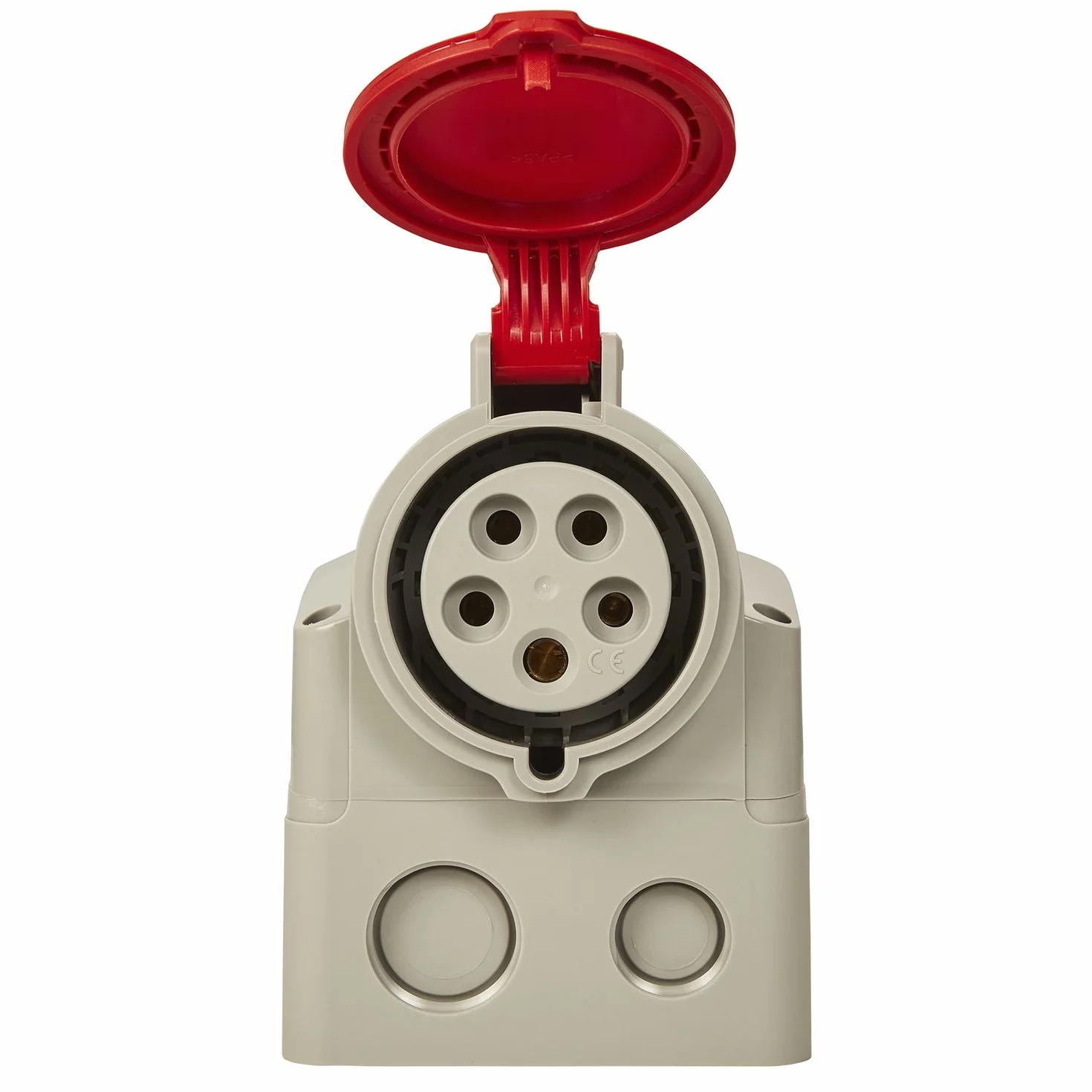Legrand 555259 Prise saillie fixe P17 IP44 32A, 380V~ à 415V~, 3P+N+T