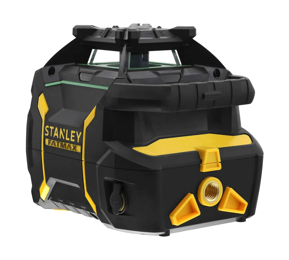 STANLEY Fmht77448-1 Niveau Laser Rotatif x700Lg (Li-Ion) - faisceau Vert plus lumineux - Gamme FATMAX - Étanche Ip66 - Large Poignée pour meilleure Prise