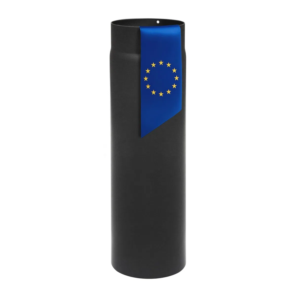 Raik sh003–160 de fumée SW de tube/tuyau de poêle 160 mm – 500 mm Noir