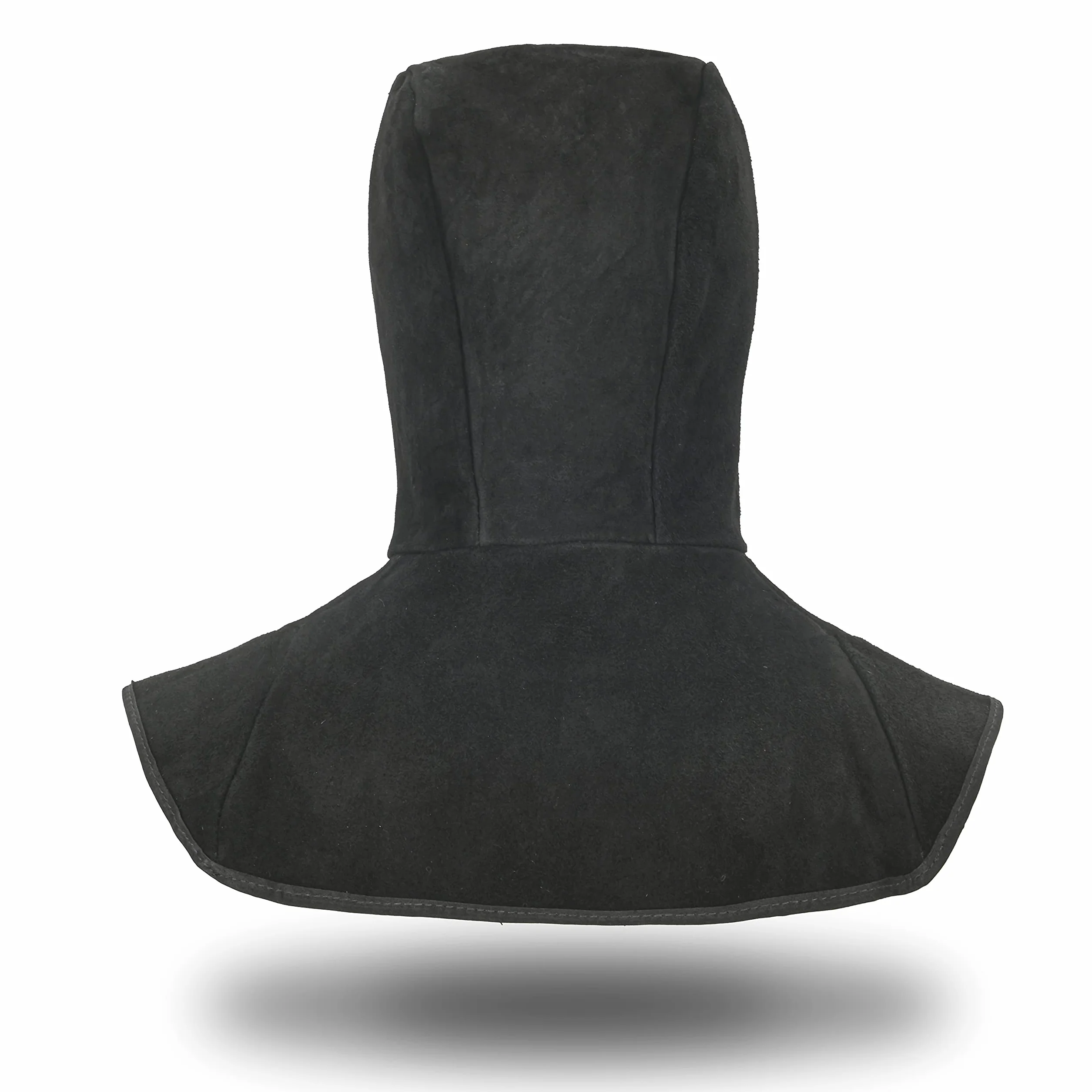 Leaseek Capuche de Soudure, Masque de Soudure,Ignifuge, Bonnet de soudage avec drapé, Protection de la tête pour Homme et Femme (Noir)