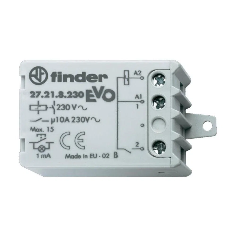 finder Télérupteur pour encastrement 27.21.8.230.0000 1 NO (T) 230 V/AC 10 A 2300 VA 1 pc(s)