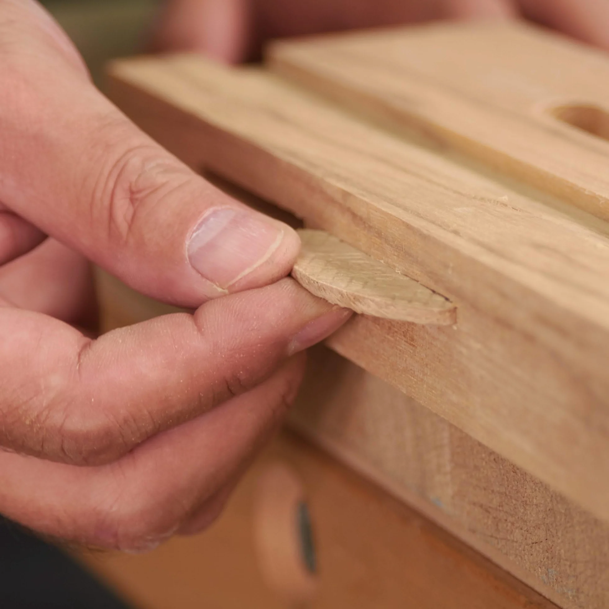 Trend 100pcs Beechwood Joining Biscuits (No. 10) for Woodworking, Joinery, and Furniture Framing, BSC/10/100