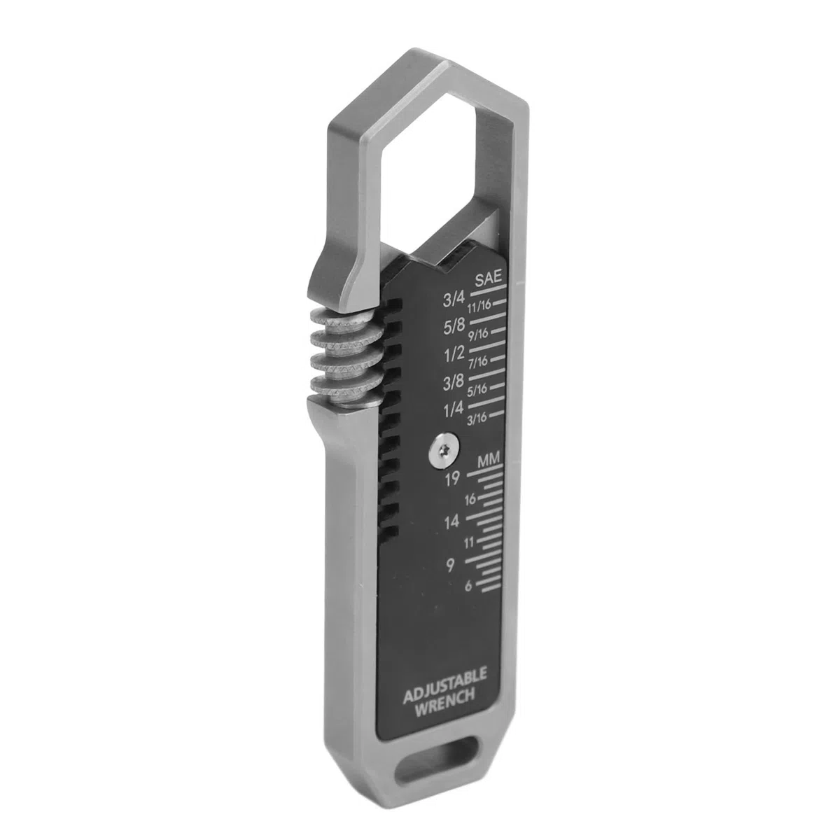 YWBL-WH EDC Treer Réglable Small Multitool Wrench Nail Epuller Keychain Tool for Woodworking Garage