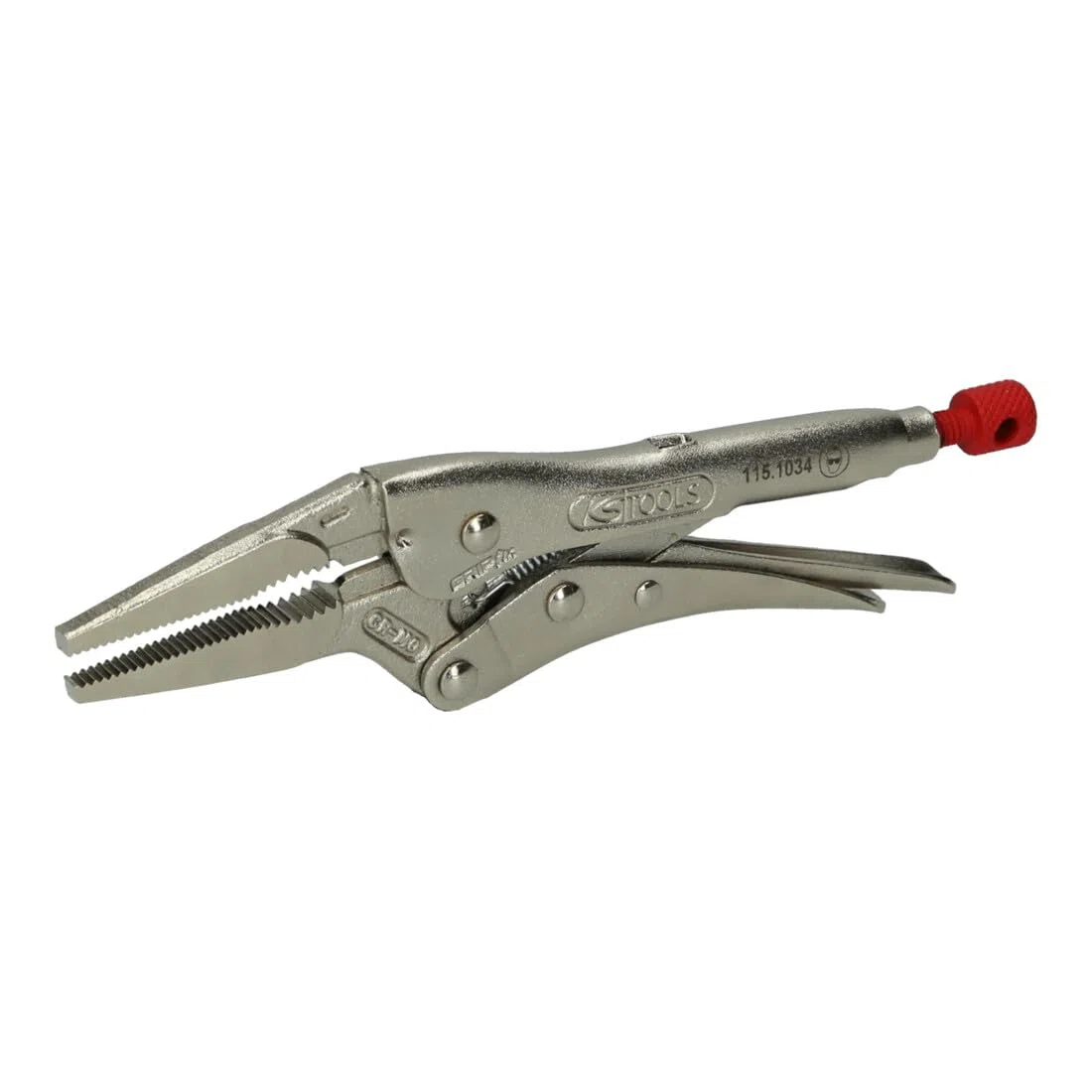 KS Tools 115.1034 Pince étau 6" bec rallonger 150 mm