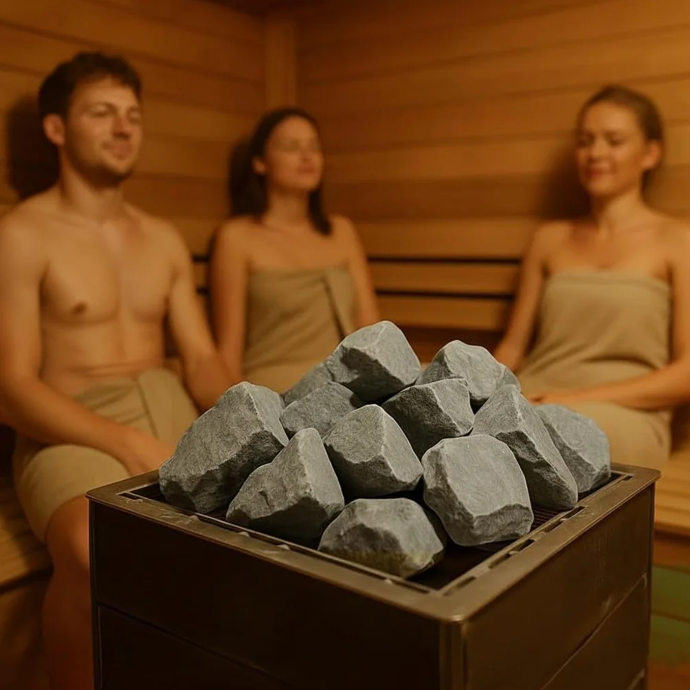 Pierres Sauna Diabase 20 kg 80-120 mm