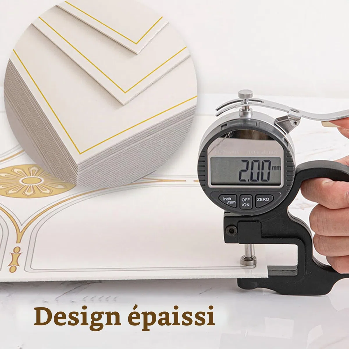 Dalles de Plafond Suspendu,Dalles de Plafond décoratives en PVC,Dalles de Plafond Autocollantes 3D,revêtement Mural imperméable,épaisseur 2 mm pour Maison,Bureau,Cuisine,Restaurant