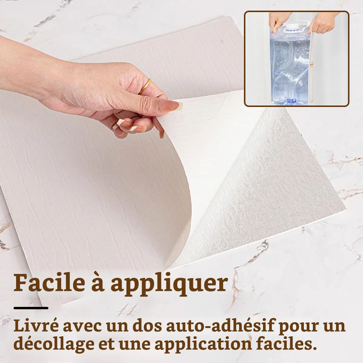 Dalles de Plafond Suspendu,Dalles de Plafond décoratives en PVC,Dalles de Plafond Autocollantes 3D,revêtement Mural imperméable,épaisseur 2 mm pour Maison,Bureau,Cuisine,Restaurant