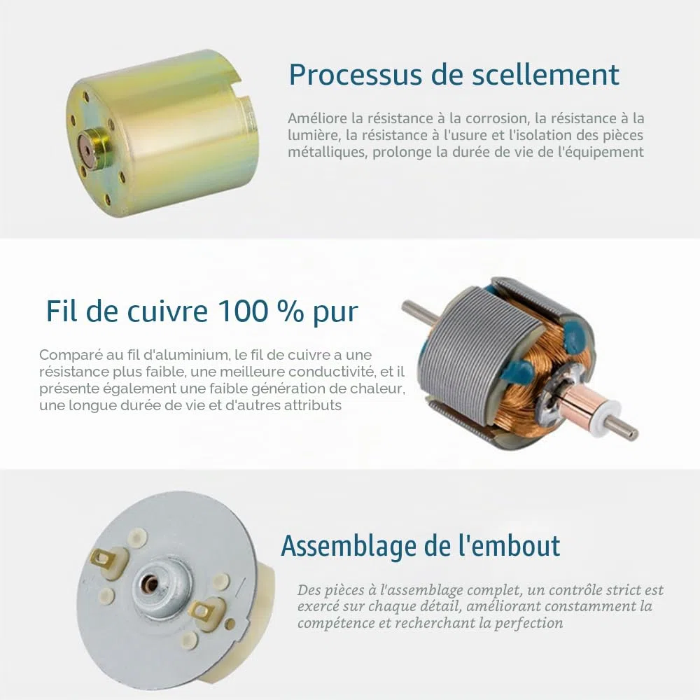 Moteur à engrenages CC 12 V 100 tr/min, couple élevé, micro réducteur de vitesse, arbre de sortie centré 37 mm de diamètre