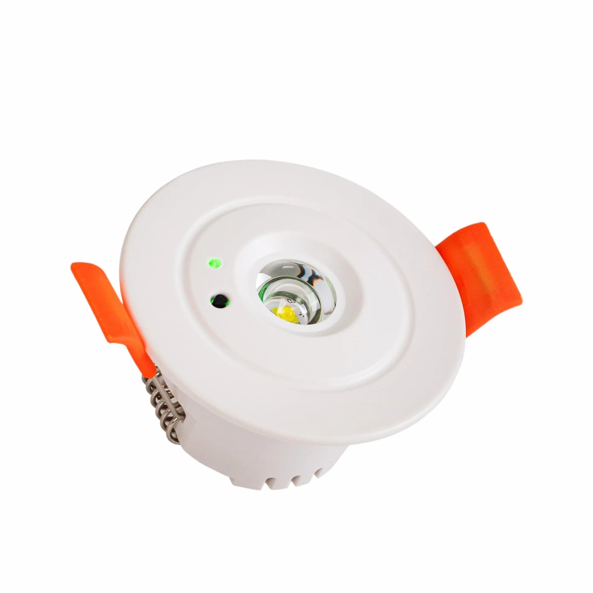 BARCELONA LED Éclairage de Secours LED 3W Encastré Ø60mm 6000K | LED 3W, encastrable Ø60mm, blanc froid 6000K, autonomie 3h, 250lm, batterie LiFePO4, IP20 intérieur