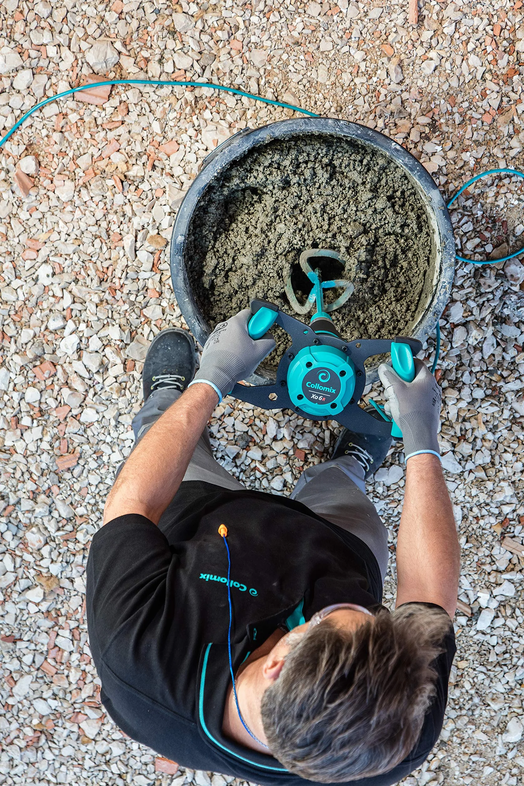 Collomix 40.114-000 - Varilla mezcla MK 120 HF turquoise