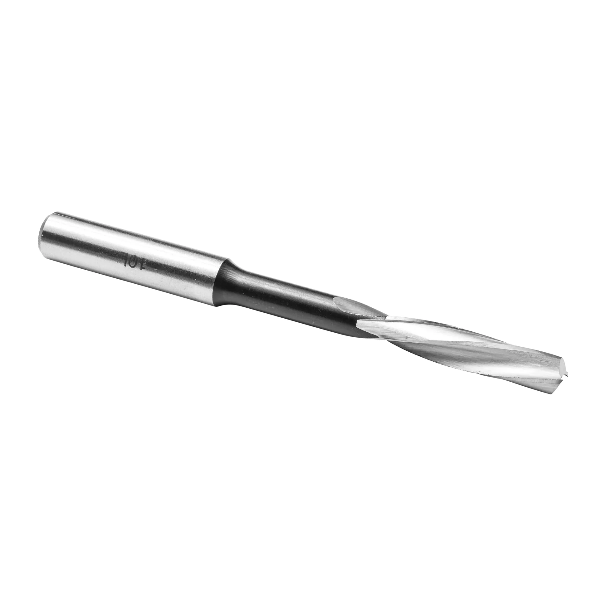 ENT 45242 Mèches à mortaiser hélicoïdale gauche, acier à outils, Diamètre (D) 10 mm, NL 45 mm, GL 140 mm, gauche, S 13 mm