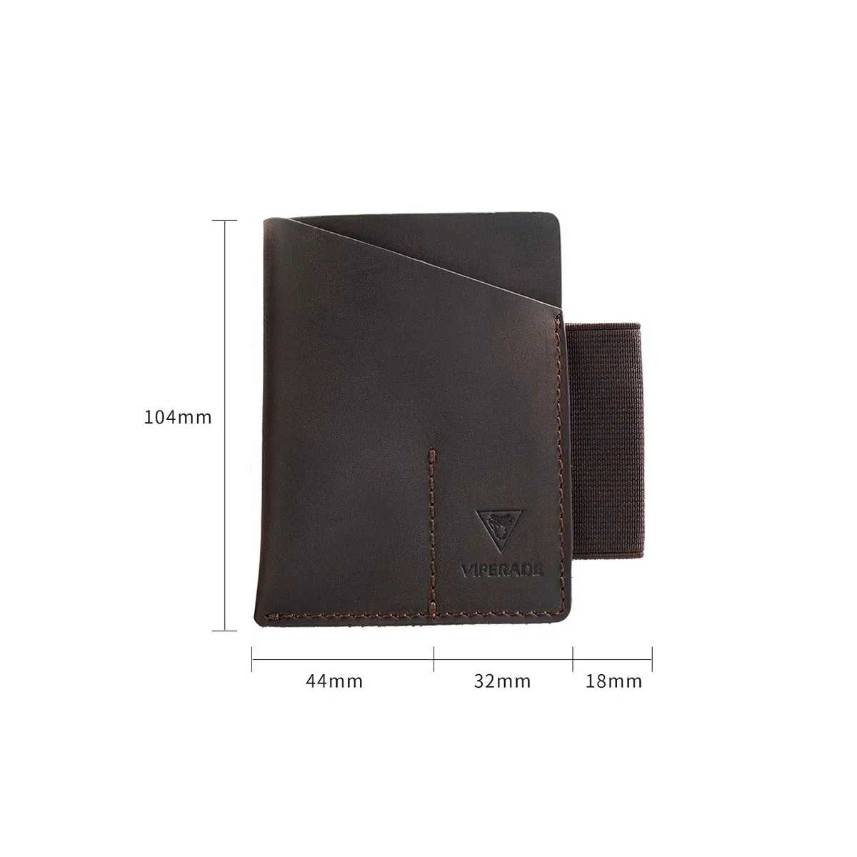VIPERADE PJ12 EDC Gaine en Cuir Multi-Outils, étui à Outils, Gaine de Couteau, Gaine de Lampe de Poche pour for Leatherman, Gaine de Couteau Multi-Outils avec 2 Poches