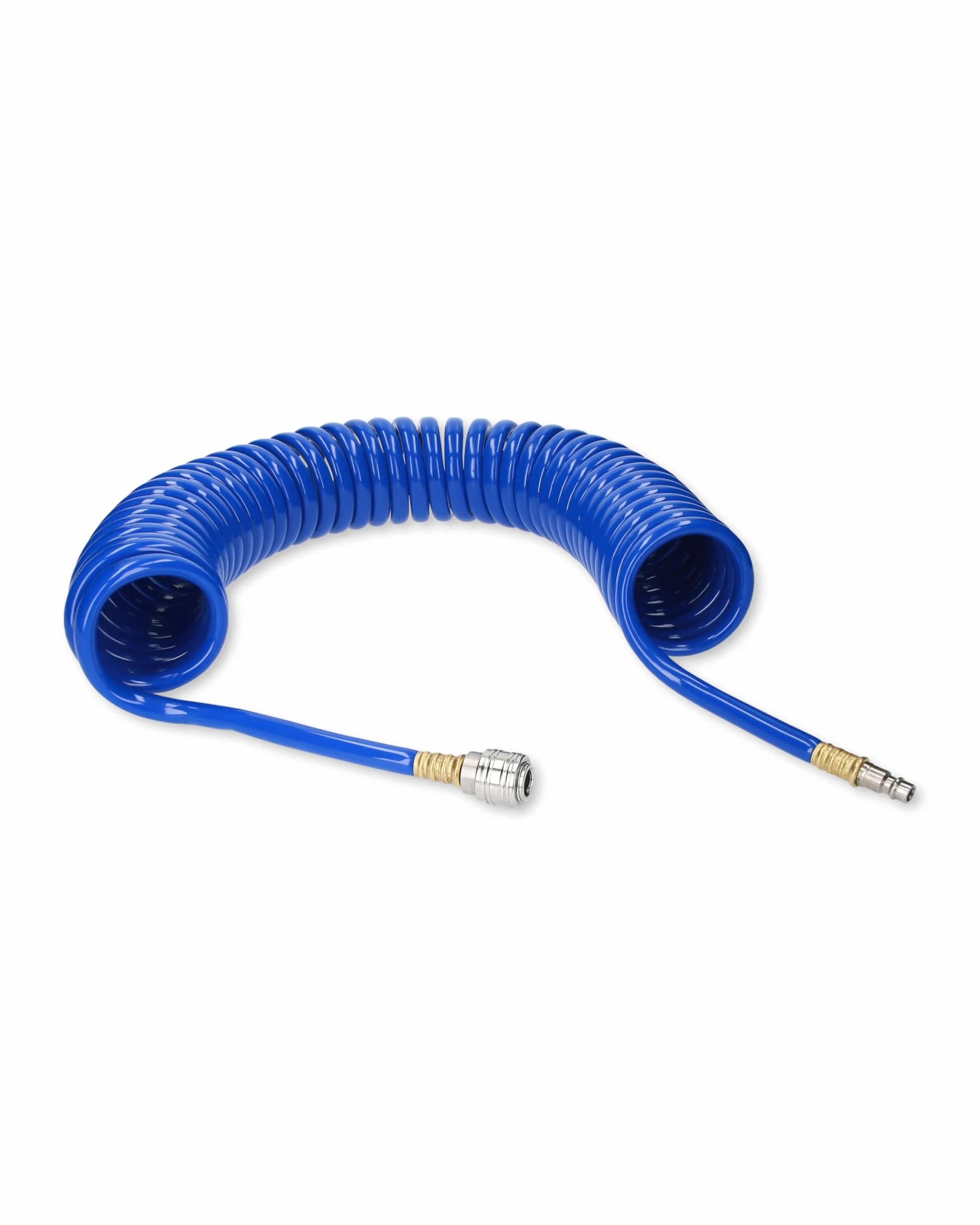 BRILLIANT TOOLS BT160035 Druckluft-Spiralschlauch, 10m Tuyau spirale à air comprimé, Ø 10 mm, 10 m