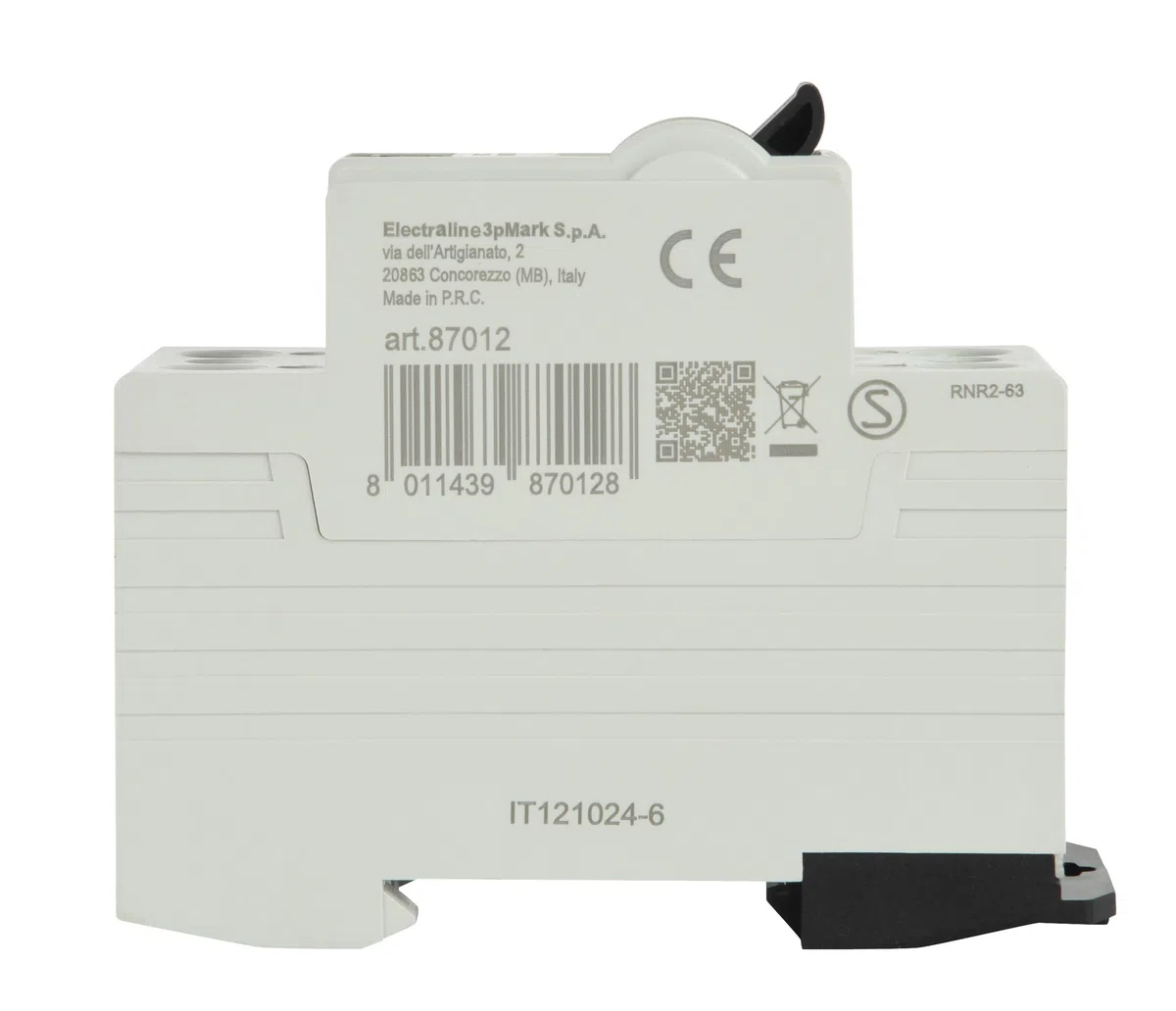 Electraline 87012 Interrupteur différentiel 63A, sensibilité 30mA, type A