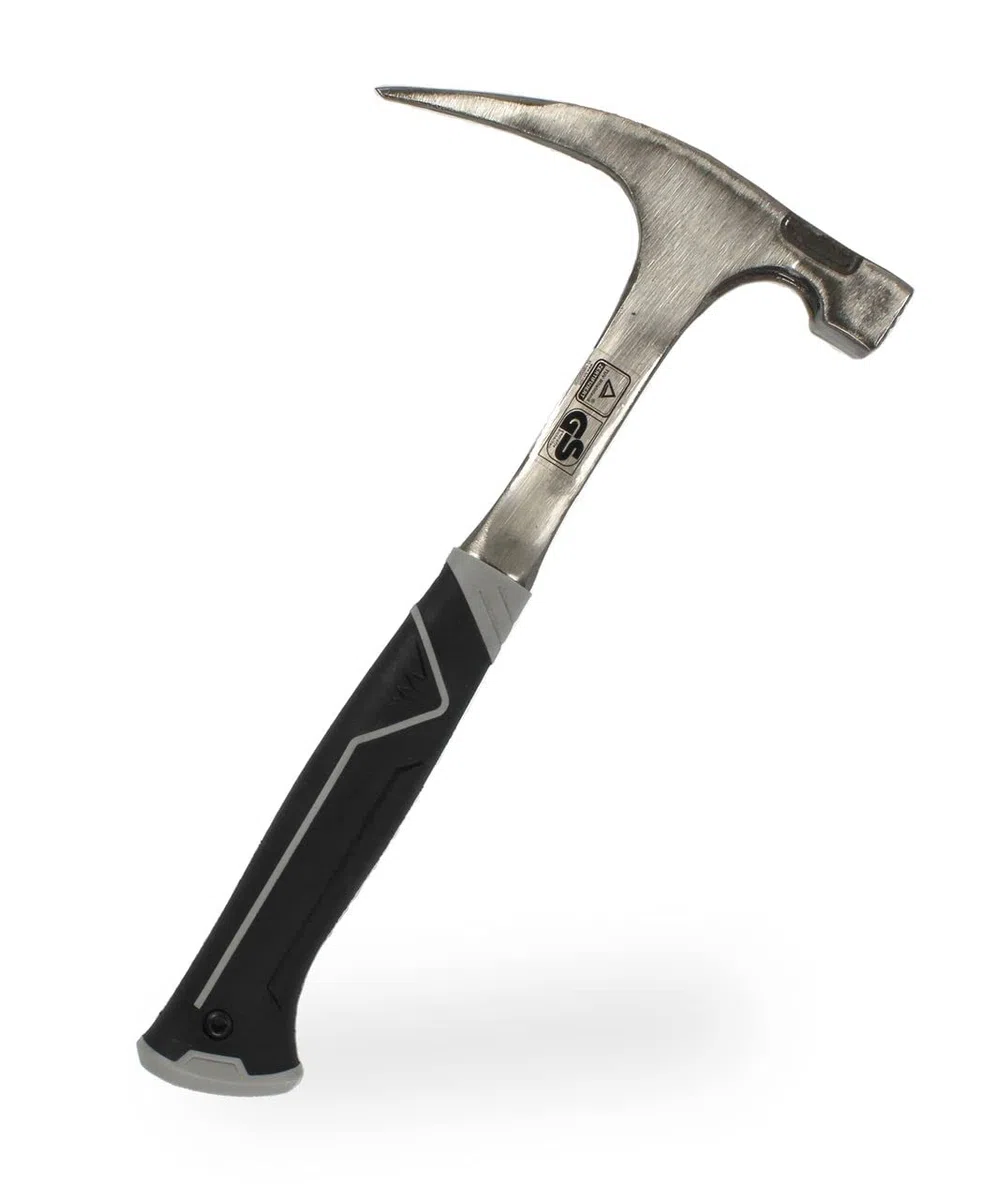 Marteau de Charpentier 2K Spezialhandgriff Type Forgé Latte Tout Acier Vpa GS Couvreur Professionnel Maçon