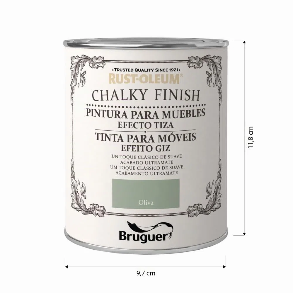 Rust-Oleum RD BR CHALKY MUEB OLIVA - 0,75 L 4081103