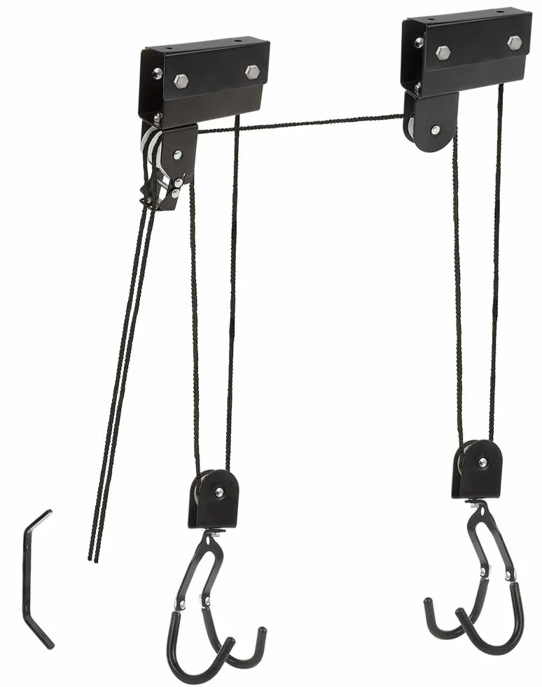 M-Wave Bike Lift Strong Ascenseur de vélo Noir | Porte-vélos