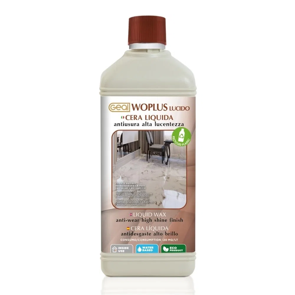 GEAL WOPLUS BRILLANT Cire liquide anti-usure, protection et antitache Finition brillante 1 l