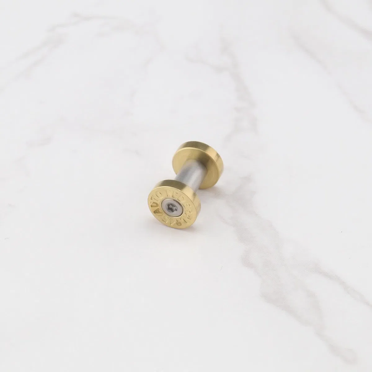 10 Pièces M4 Poignée Vis Écrous Poignée Boulon Rivets Vis Acier Inoxydable Arbre Rivets pour Tactique Conduite Couteaux Longueur Totale 12mm