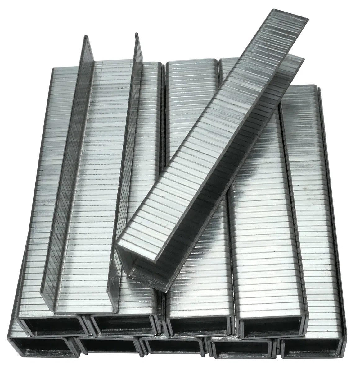 AERZETIX - C49652 - Lot de 5000 agrafes murales 11.3x8.0mm pour agrafeuse-cloueuse manuelle - accessoire d'agrafage - en acier trempé