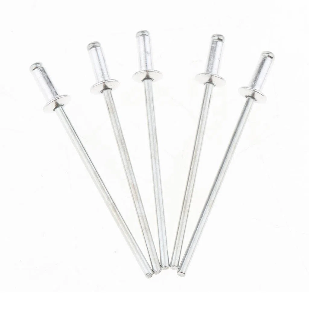 1000 Rivets Tete Dome Ouvert Aveugle 2.4mm, 2.4x6mm