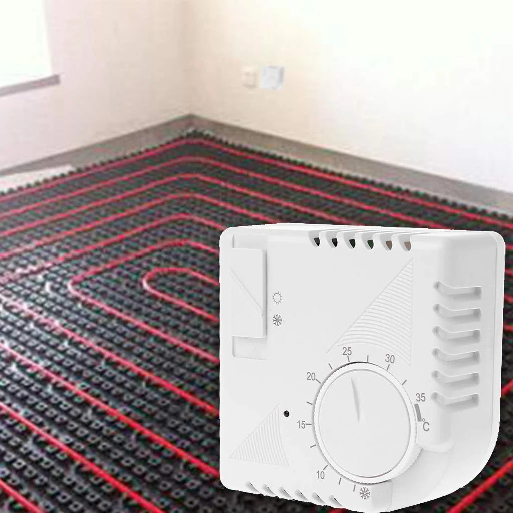 Thermostat d'ambiance Universel avec régulateur de température mécanique à économie d'énergie w