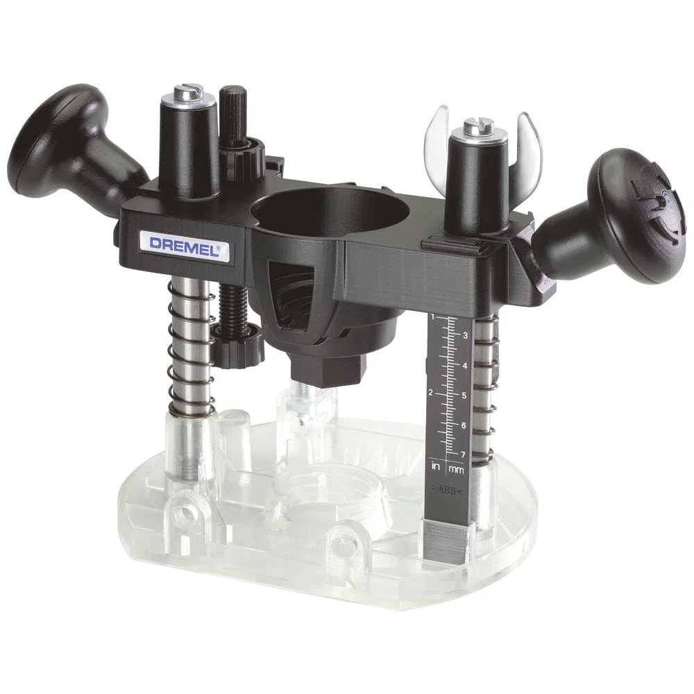 Dremel 335 Adaptation Défonceuse Plongeante - Accessoire pour Outil Multifonction Rotatif pour Défoncer dans le Bois ou le Plastique