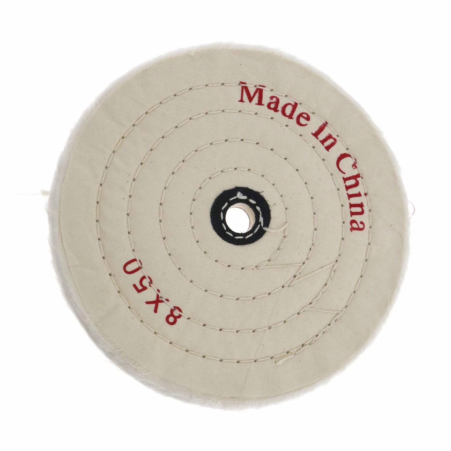 OTOTEC 20,3 cm 200 mm Polissage Polissage Roue Vernis à Patins abrasifs Coupon de Tissu Fil de Point de Roues pour Banc Meuleuses Lot de 2