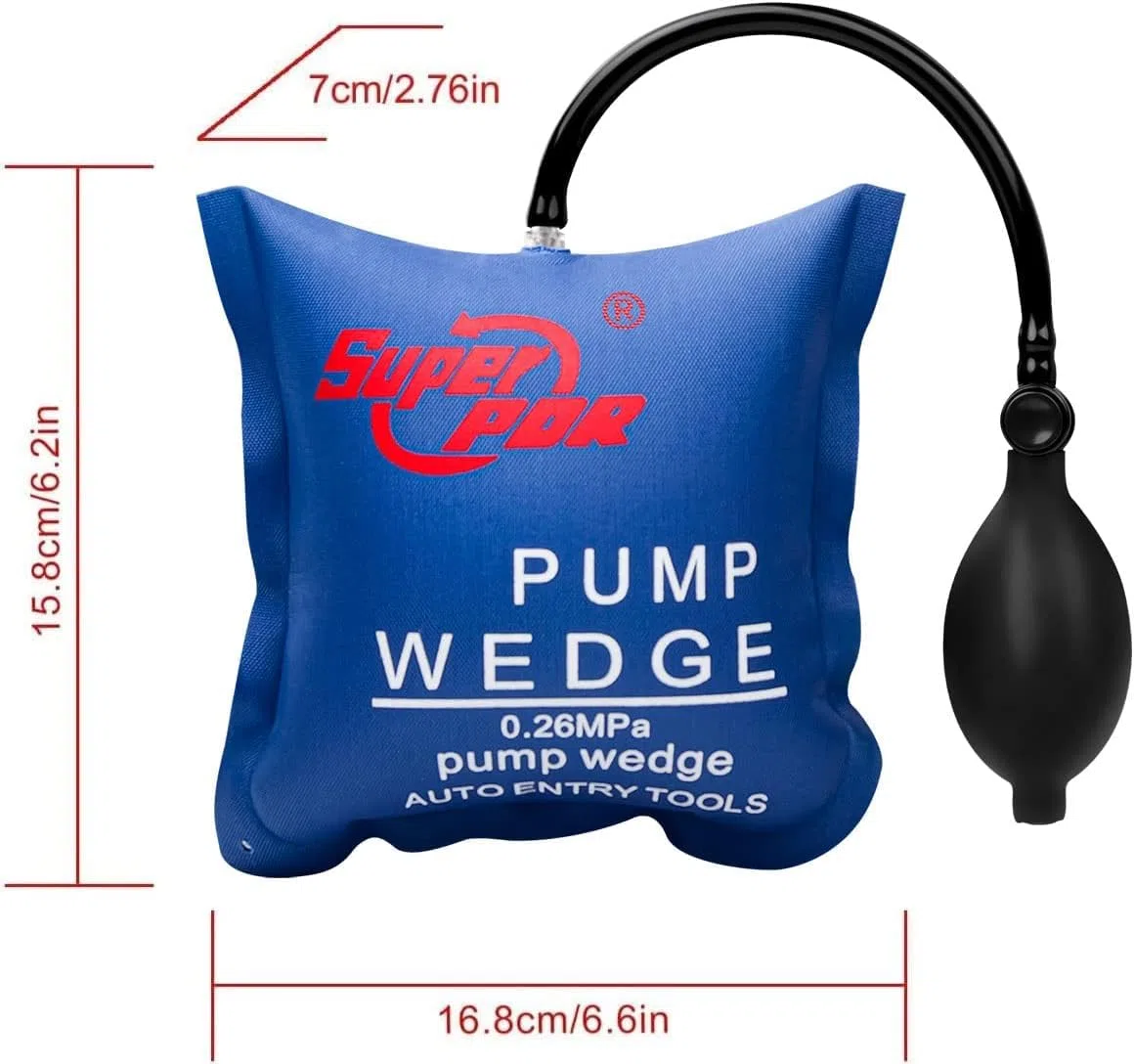 Pompe à coussin gonflable puissante - Outil d'alignement pour portes et fenêtres - Levage de meubles et charges lourdes - Vendue en pack de 8 - Idéale pour les réparations et le bricolage
