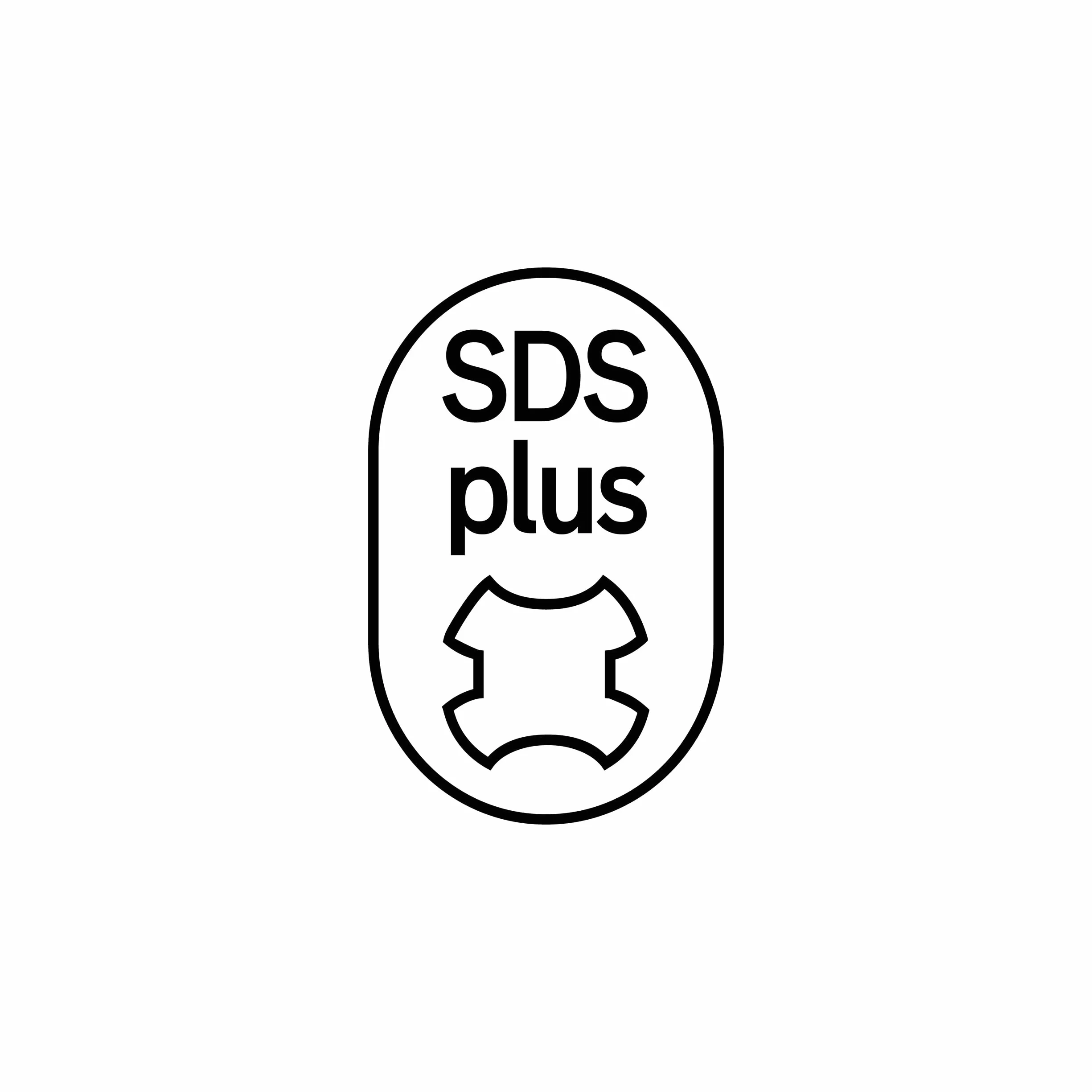 Bosch Accessories Accessoires - 2608572227 Mandrin sans clé SDS-plus 1,5-13 mm, SDS-plus