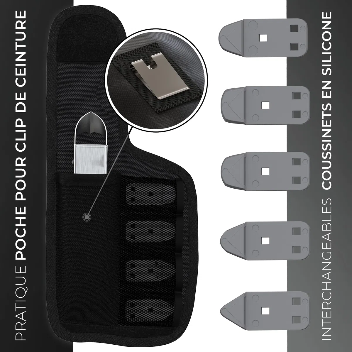KLRStec Professional Outil de Calfeutrage de Joints [100% acier inoxydable] Multitool robuste 4 en 1 Kit Grattoir à Joints Silicone & Raclette - Set des Outils pour Rénover les Joints de Silicone
