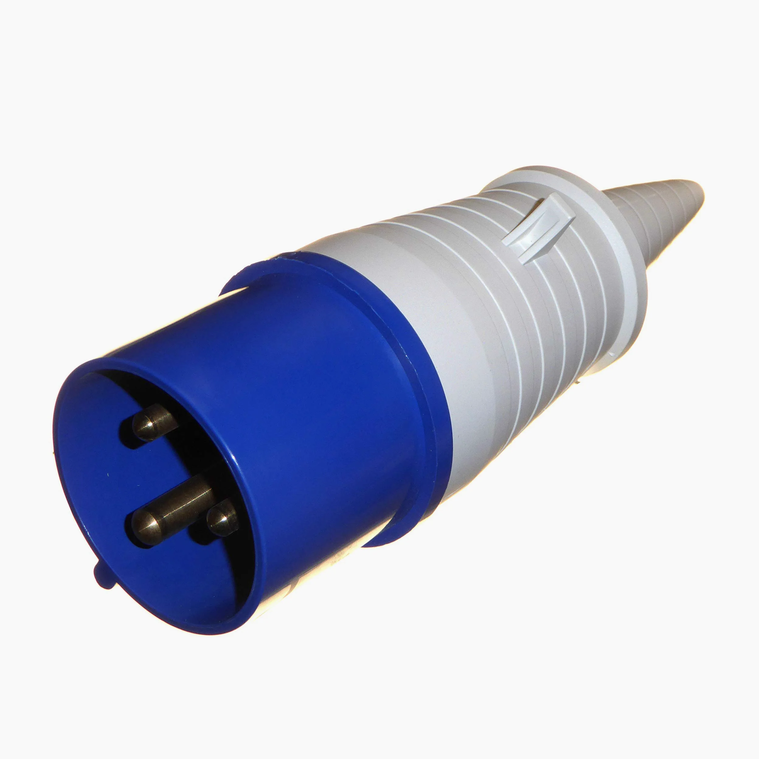 Prise 3 broches avec prise de surface monophasée 32 A 230 V IP44 32 A 2P+T intérieur/extérieur étanche 32 A IEC Bleu