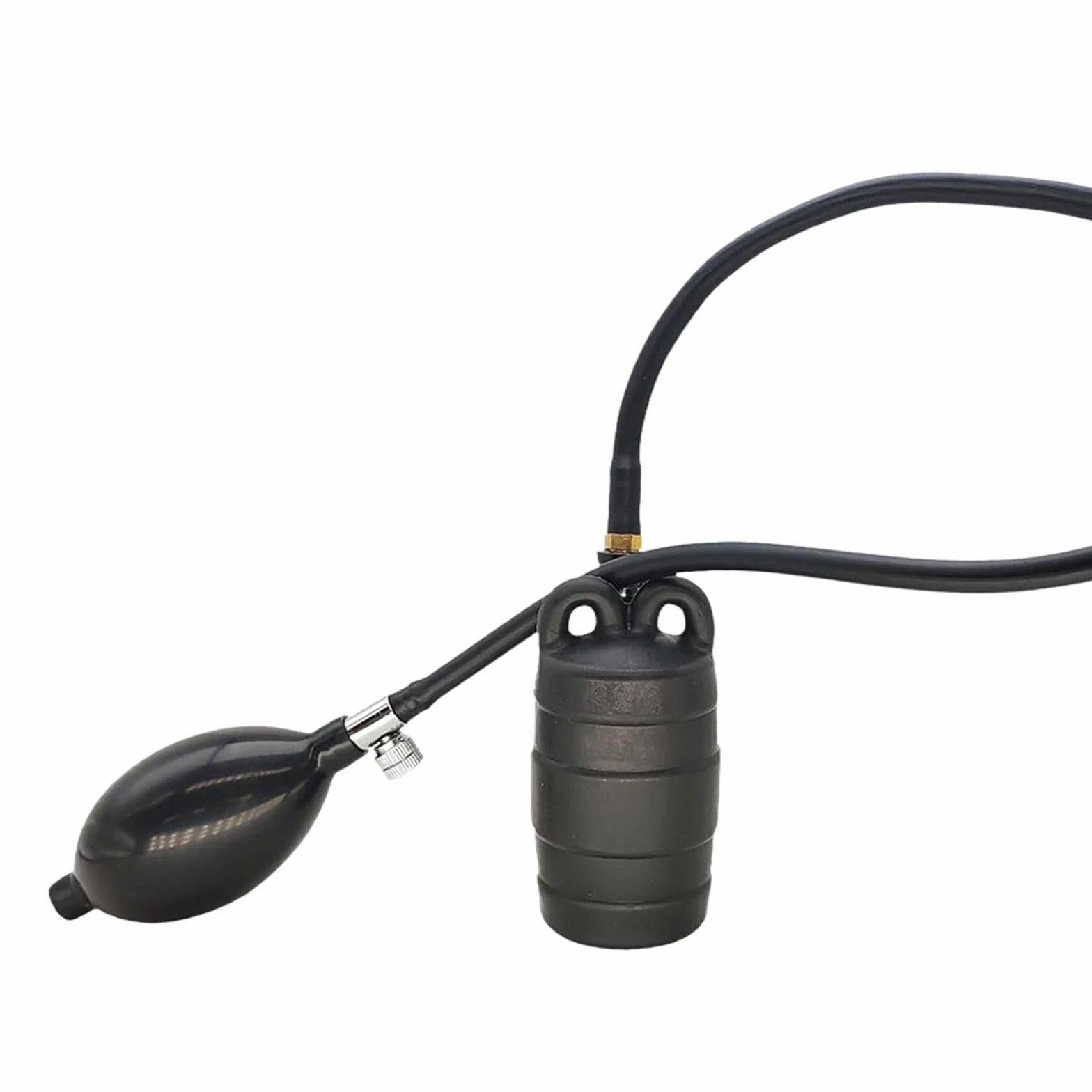 Bouche de Tuyau Gonflable, Tuyau D'identification En Caoutchouc pour Canalisation, Airbag Gonflable, Bouchon D'essai D'égout, Test de Plomberie, avec Balle Gonflable à La Main, Dn50
