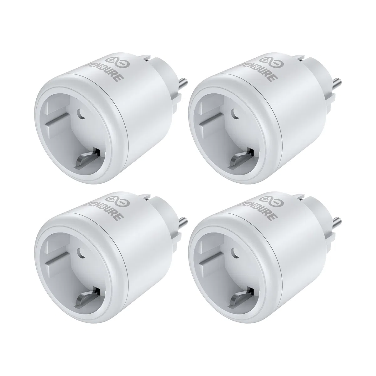 Zendure Prise Connectée WiFi, Prise Intelligente (Pack de 4)
