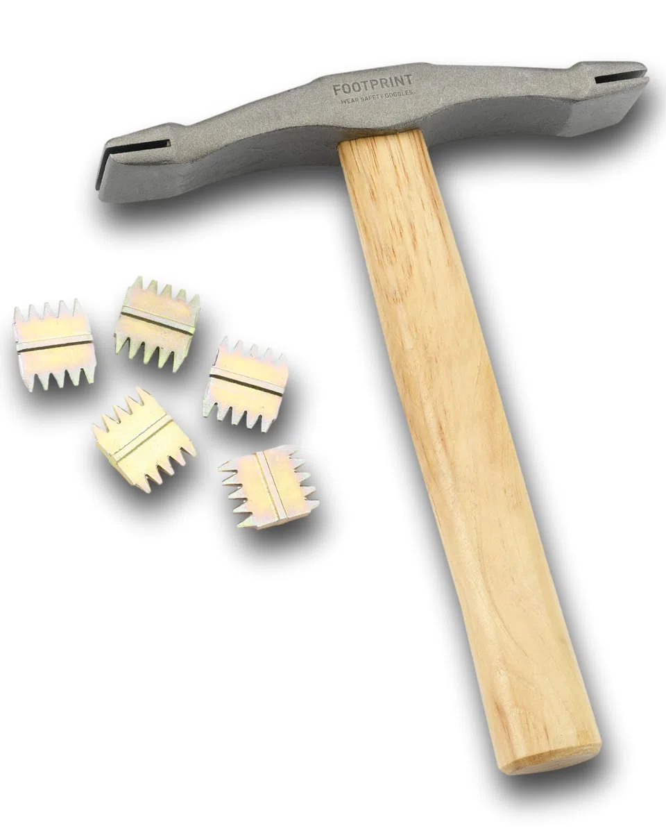 Footprint 11950 Marteau de coupe avec manche en hickory