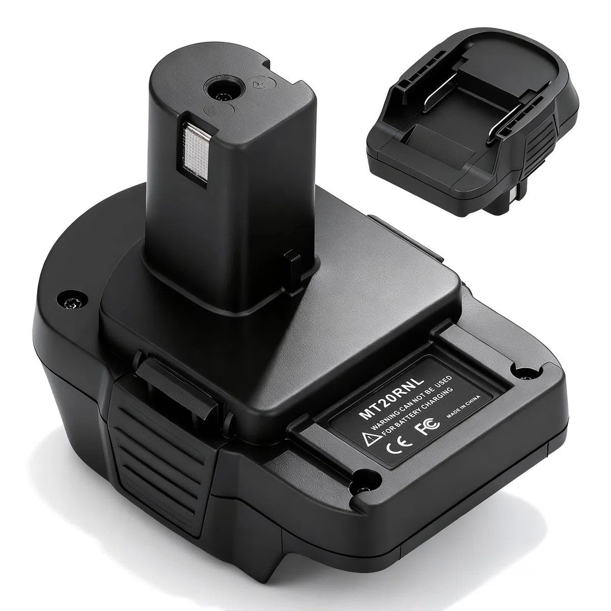 Adaptateur de Batterie, convertisseur de Batterie au Lithium Pratique de Petite Taille Facile à Utiliser Poids léger pour Batterie au Lithium Appareils ménagers