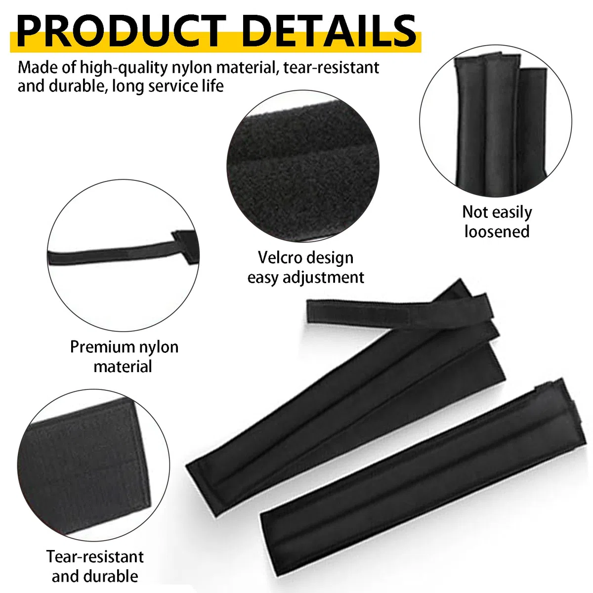 Lot de 2 sangles d'échasses pour cloison sèche, extra confortables, rembourrées et épaisses pour cloison sèche, peinture, isolation