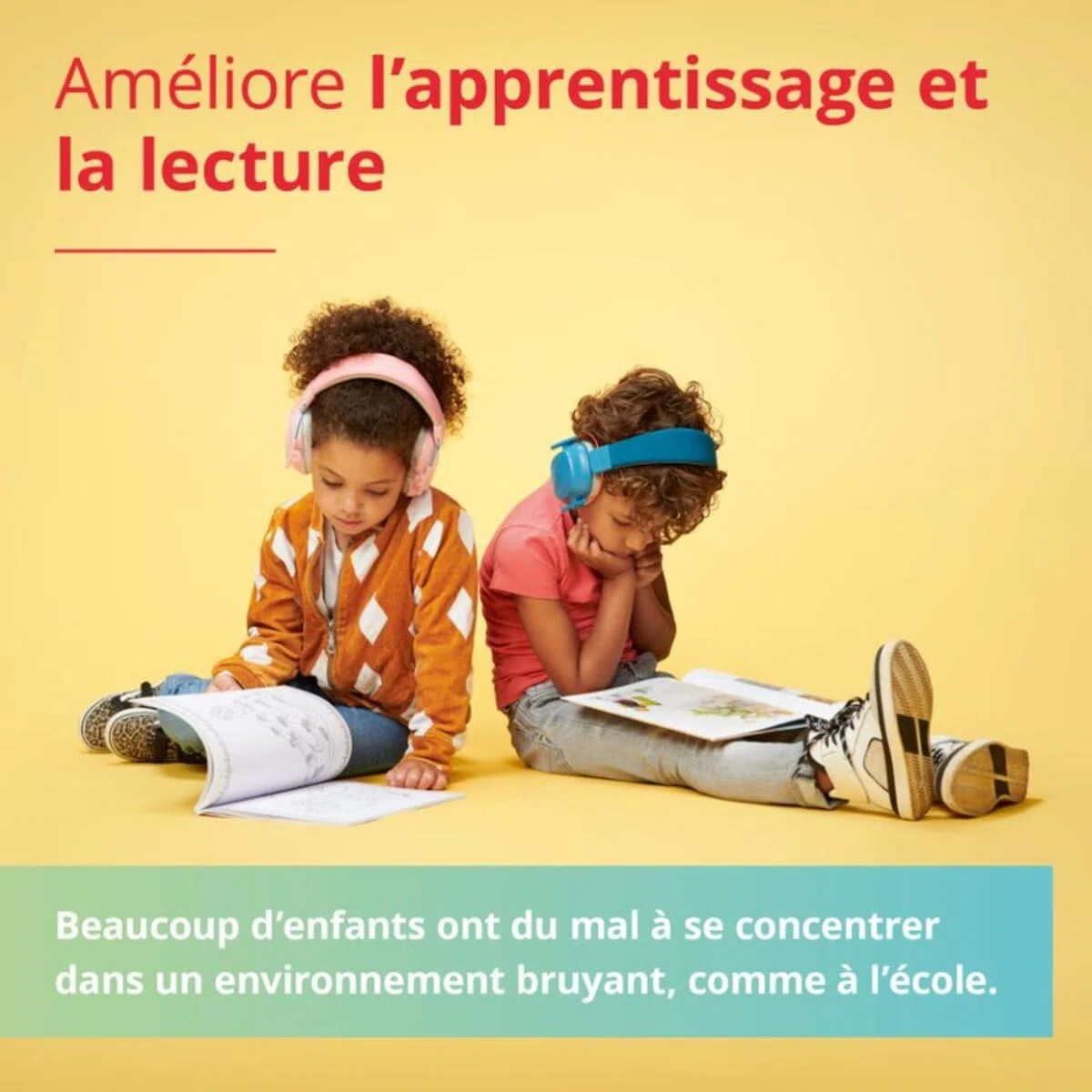Alpine Muffy Casque Anti-Bruit pour Enfants jusqu’à 16 ans | Protection Auditive Certifiée CE | Réduction du Bruit 25 dB | Produit Sensoriel pour l’Autisme | Confortable et Réglable | Rose