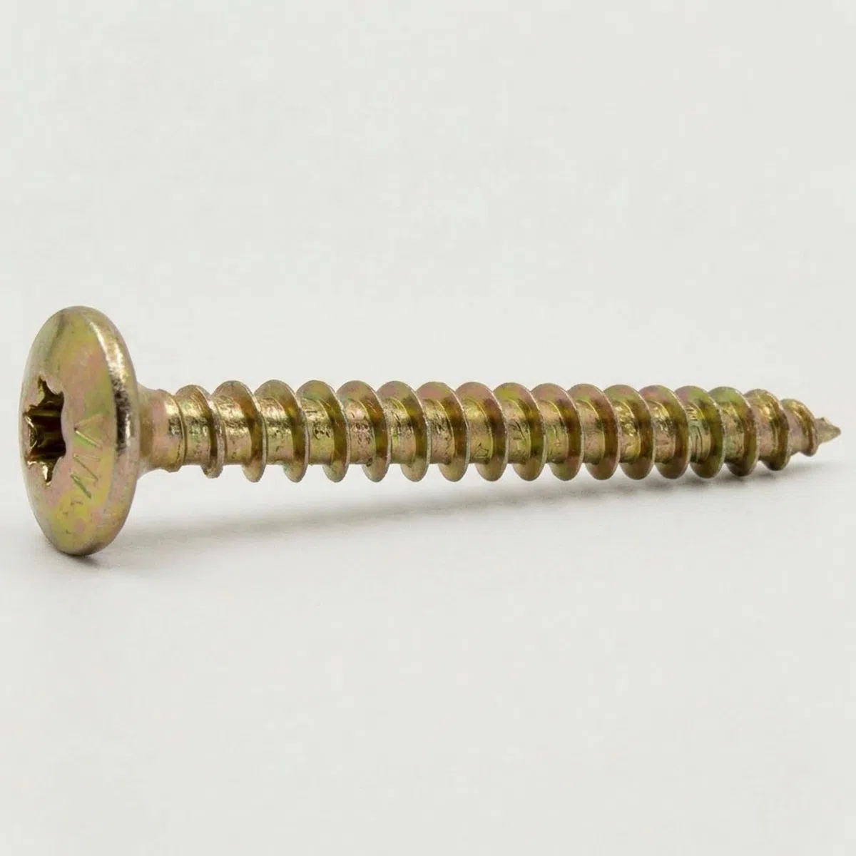 200 Vis Penture Torx acier bichromatées (jaune/or) 7 X 30