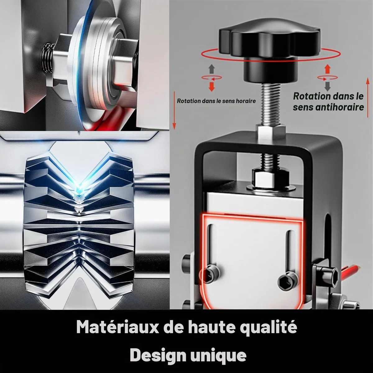 Denudeuse de Cable Electrique Manuelle, Machine a Denuder le Cuivre Les Fils avec un Diamètre de Dénudage de 1 à 25 mm, Pince a Denuder Adaptée Aux Fils de Cuivre, Fils D'aluminium