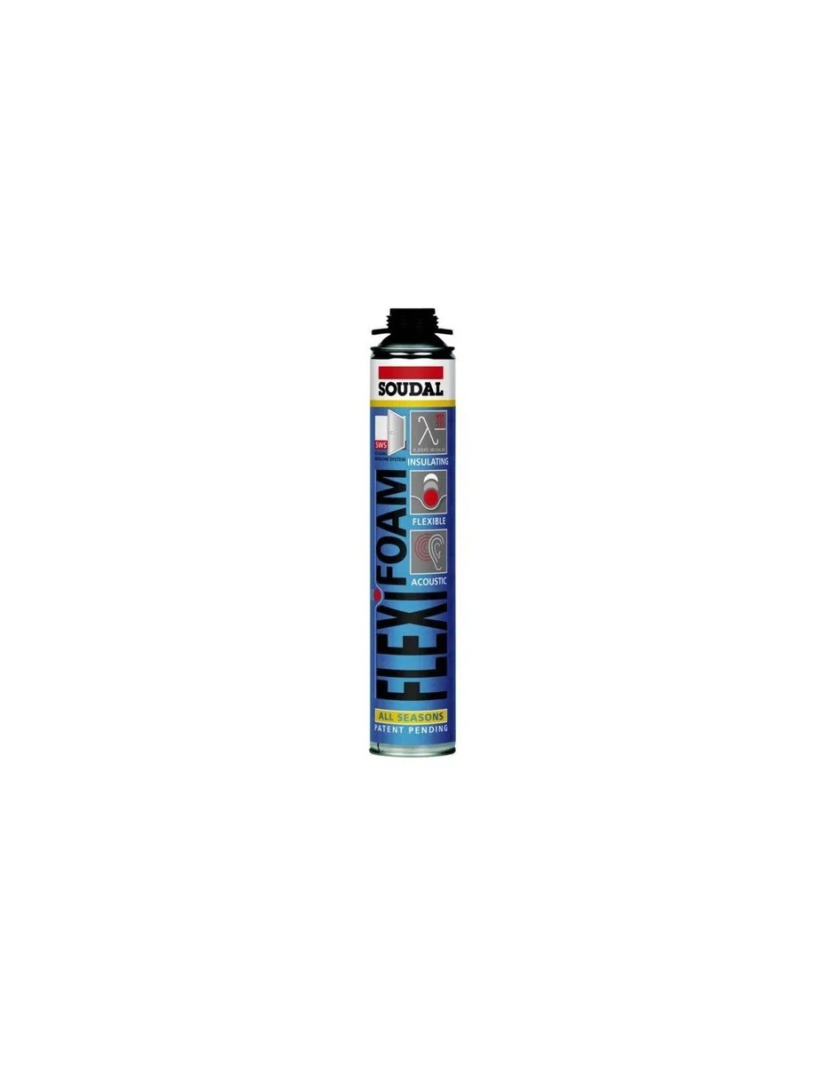 Mousse extensible flexible Soudal Sfff 750 ml