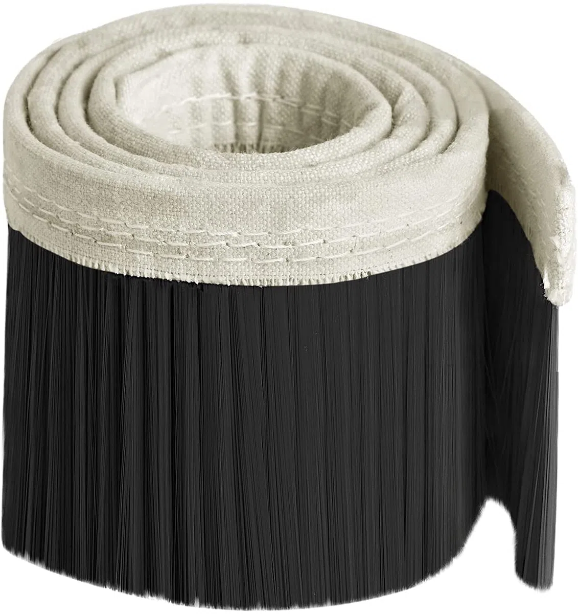 BTMIEY Housse anti-poussière pour machine de gravure, aspirateur, machine-outil à commande numérique, fraiseuse à moteur de broche, brosse de 70 mm/100 mm - Noir, 2 m x 100 mm